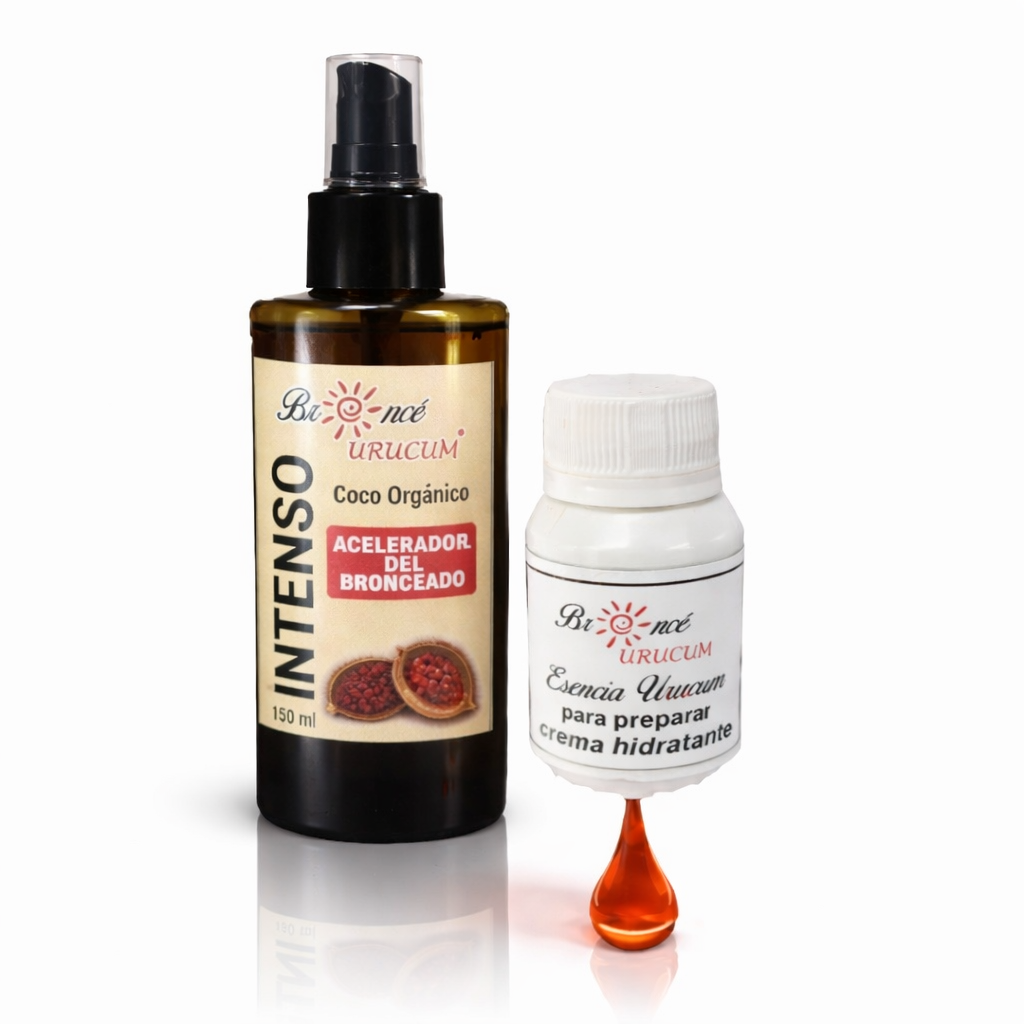 Intenso Coco Orgánico y Urucum+Esencia Hidratante