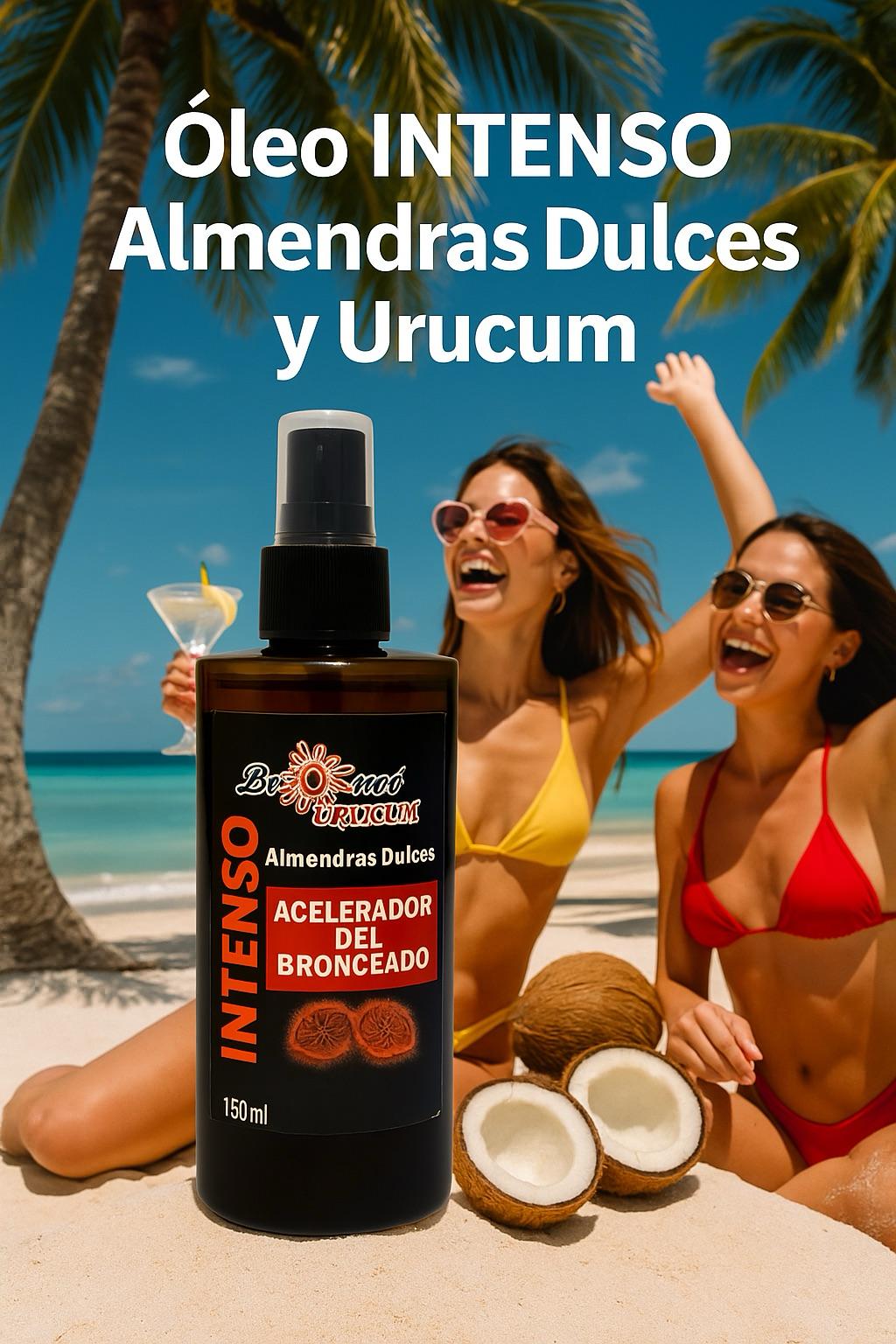 Pack DUO INTENSO Almendras Dulces y urucum + Crema Hidratante glow - Imagen 3