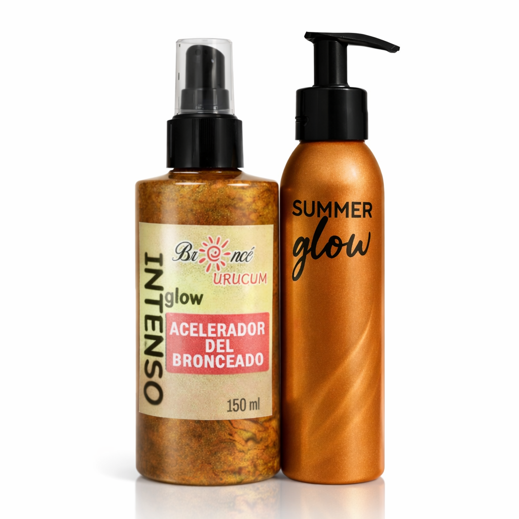 Intenso Glow y Urucum Pack Duo | Broncé Urucum
