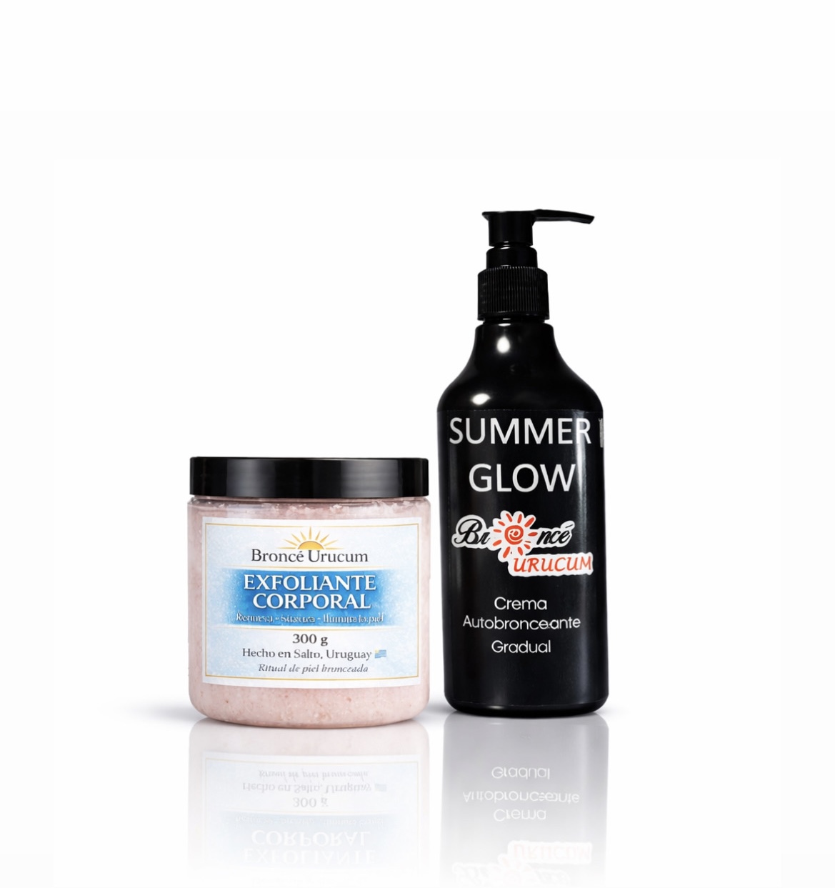 Promo DUO Autobronceante Progresivo Summer Glow con URUCUM + Exfoliante Corporal