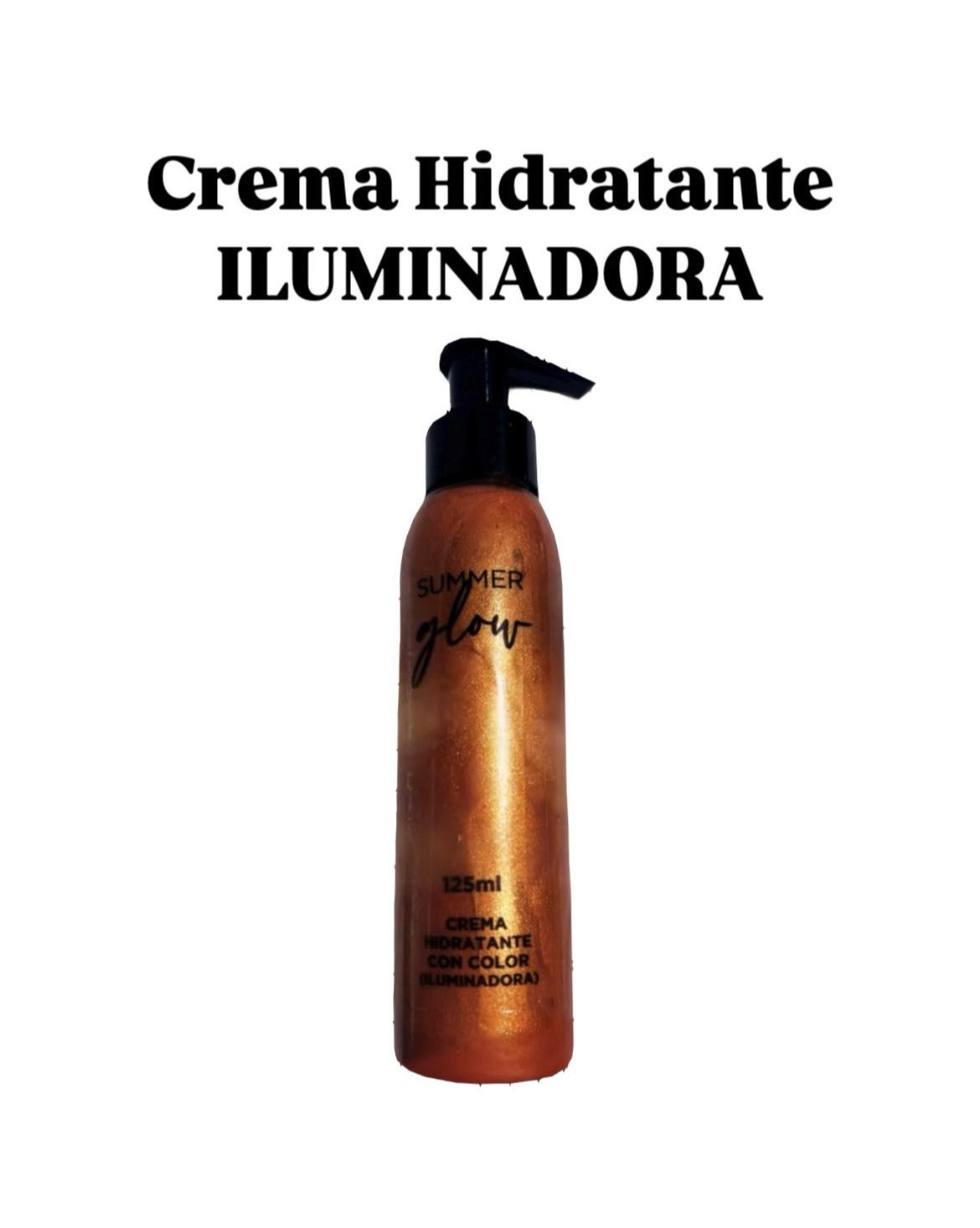 CREMA HIDRATANTE Summer Glow -  iluminadora de Broncé urucum