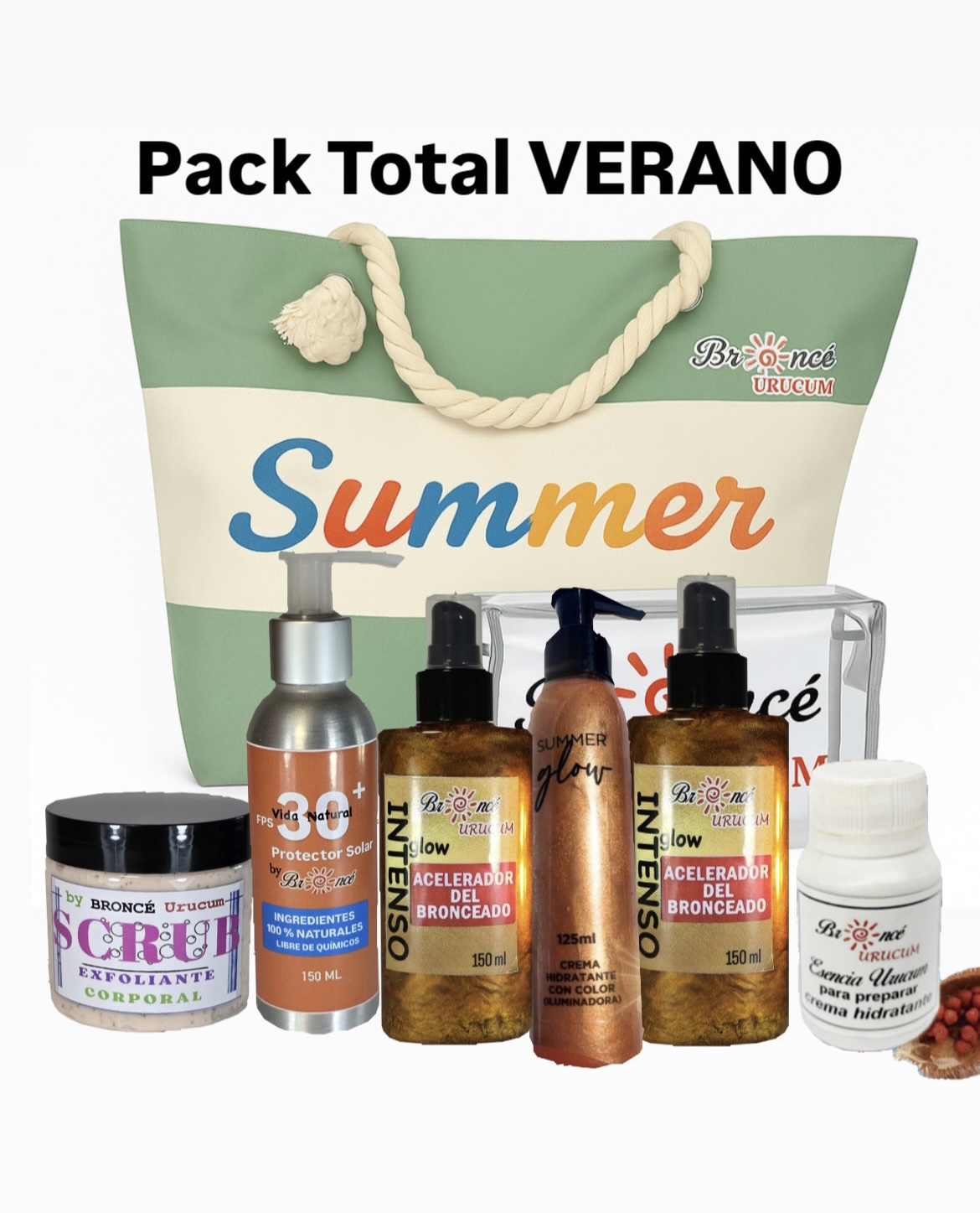 BRONCEADORES DE URUCUM INTENSOS Total pack Verano