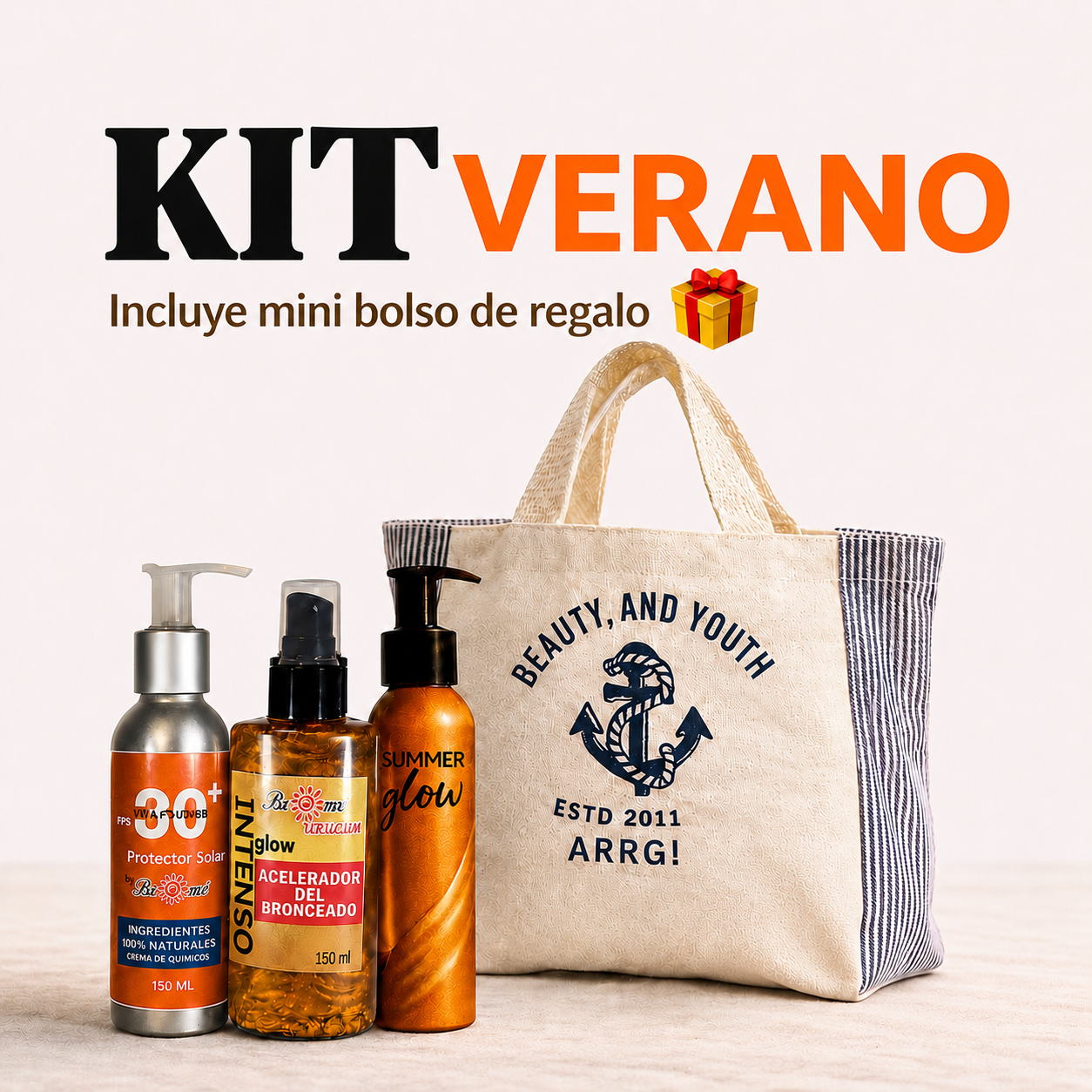 Kit Verano  – Broncé Urucum